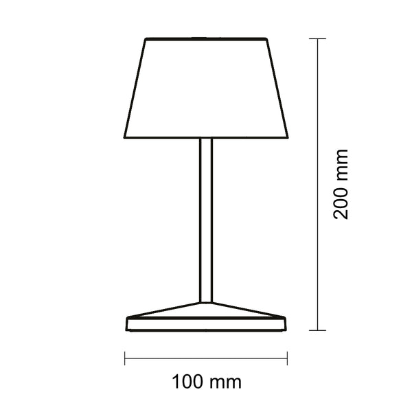 Villeroy & Boch Neapel RC LED-Akkuleuchte