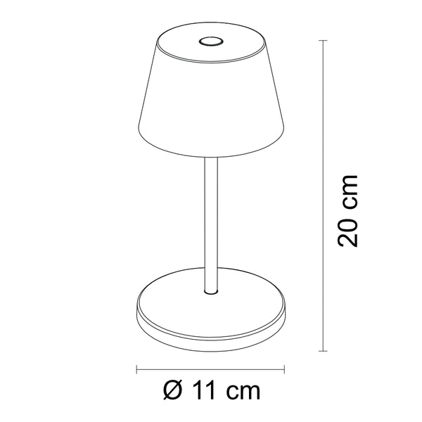 Villeroy & Boch Seoul RC LED-Akkuleuchte