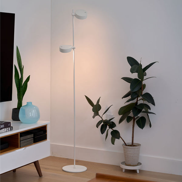 Zafferano Super O LED-Stehleuchte mit Akku 2-flammig