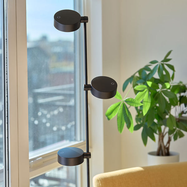 Zafferano Super O LED-Stehleuchte mit Akku 3-flammig