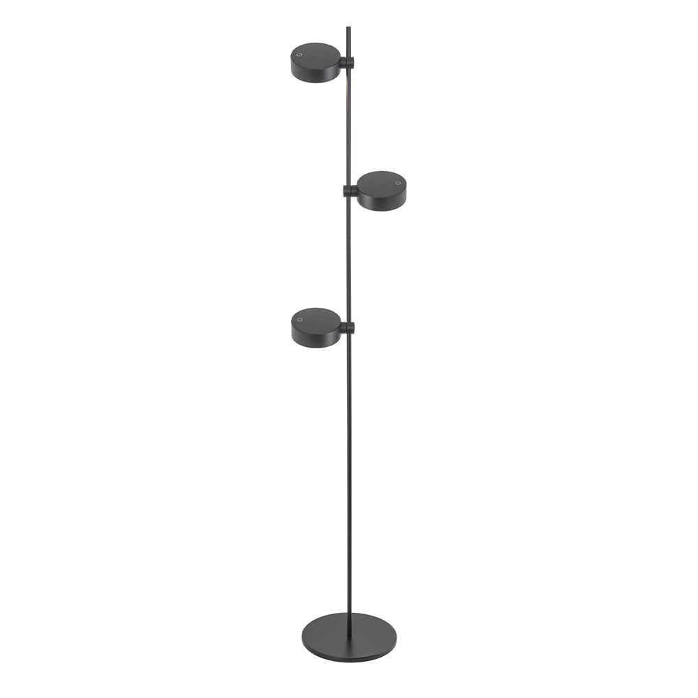Zafferano Super O LED-Stehleuchte mit Akku 3-flammig