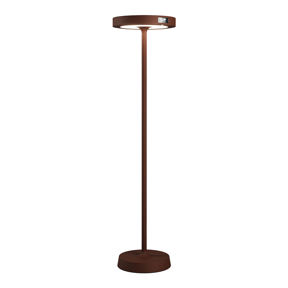 Zafferano Barbell Solar L RF LED-Stehleuchte mit Akku