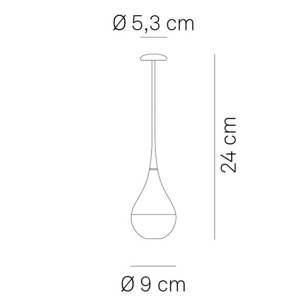 Zafferano Dondolina Pro LED-Akkuleuchte