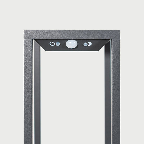 Zafferano Home Solar LED-Pollerleuchte mit Solarpanel