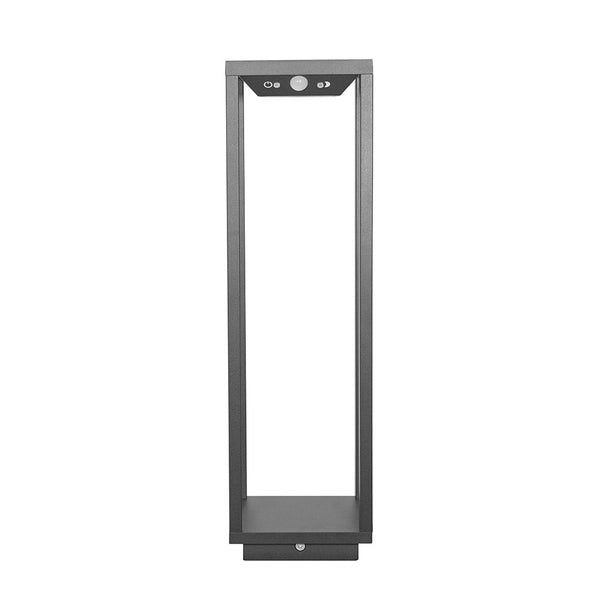 Zafferano Home Solar LED-Pollerleuchte mit Solarpanel