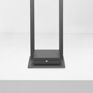 Zafferano Home Solar LED-Pollerleuchte mit Solarpanel