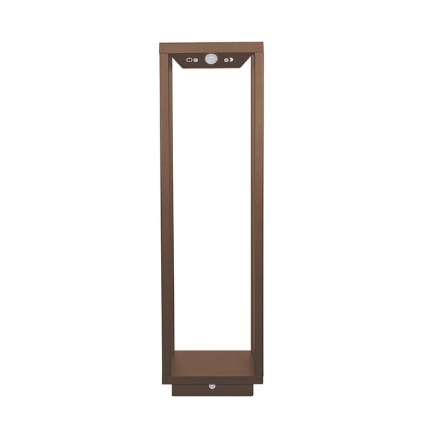 Zafferano Home Solar LED-Pollerleuchte mit Solarpanel