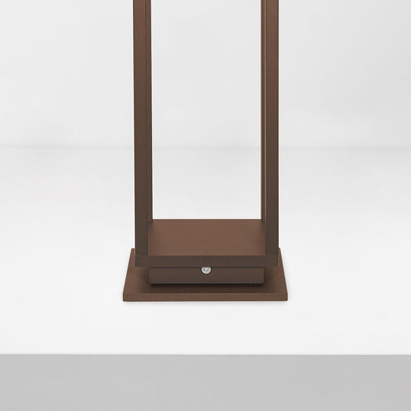 Zafferano Home Solar LED-Pollerleuchte mit Solarpanel