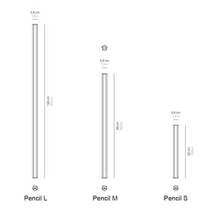 Zafferano Pencil LED-Akkupendelleuchte