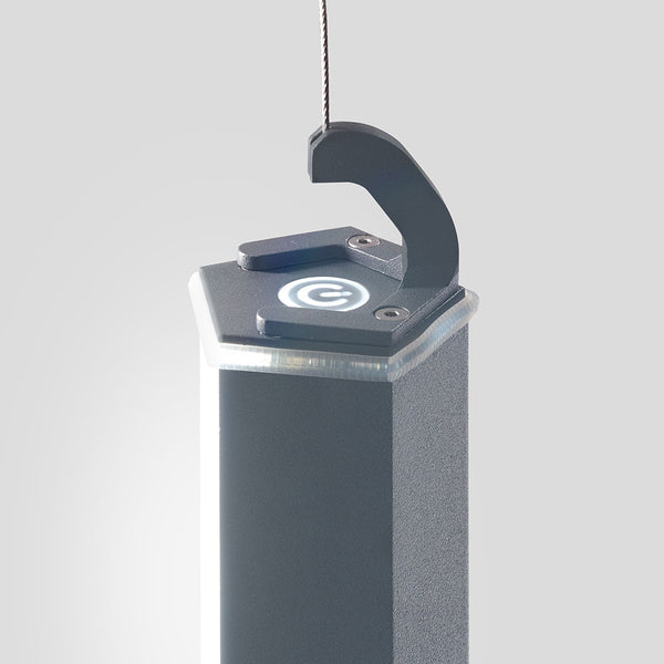 Zafferano Pendeladapter vertikal zu Pencil LED-Akkuleuchte