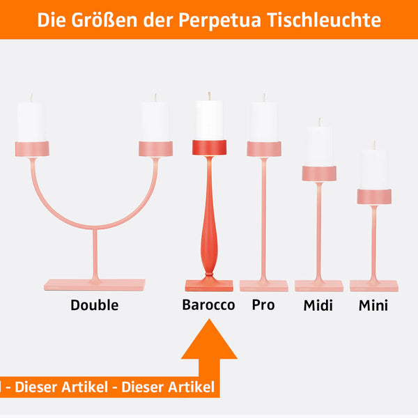 Zafferano Perpetua Barocco LED-Akkuleuchte
