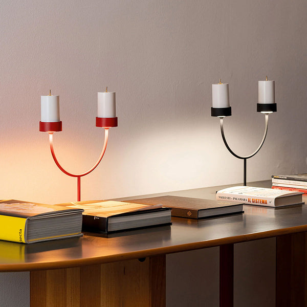 Zafferano Perpetua Double LED-Akkuleuchte