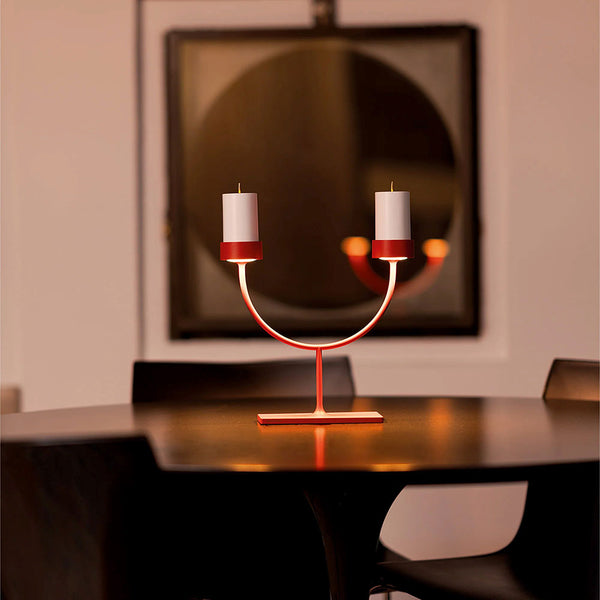 Zafferano Perpetua Double LED-Akkuleuchte