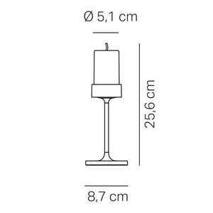 Zafferano Perpetua Mini LED-Akkuleuchte