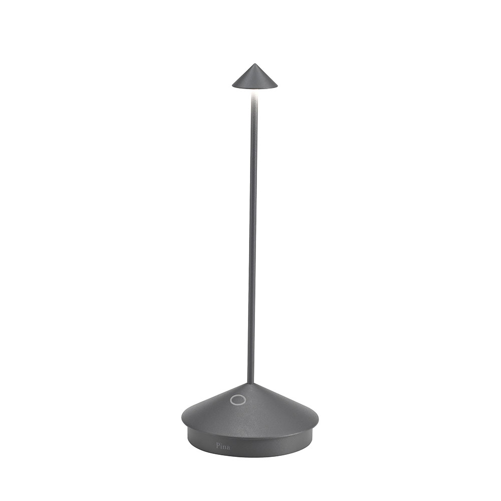 Zafferano Pina Pro LED-Akkuleuchte Dunkelgrau +++ B-Ware +++