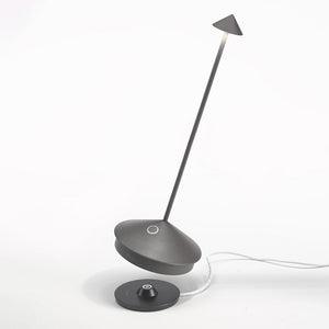 Zafferano Pina Pro LED-Akkuleuchte Dunkelgrau +++ B-Ware +++