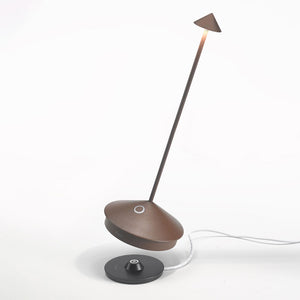Zafferano Pina Pro LED-Akkuleuchte Rost +++ B-Ware +++