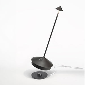 Zafferano Pina Pro LED-Akkuleuchte Schwarz +++ B-Ware +++