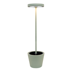 Zafferano Poldina Reverso Solar L RF LED-Stehleuchte mit Akku