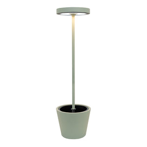 Zafferano Poldina Reverso Solar L RF LED-Stehleuchte mit Akku