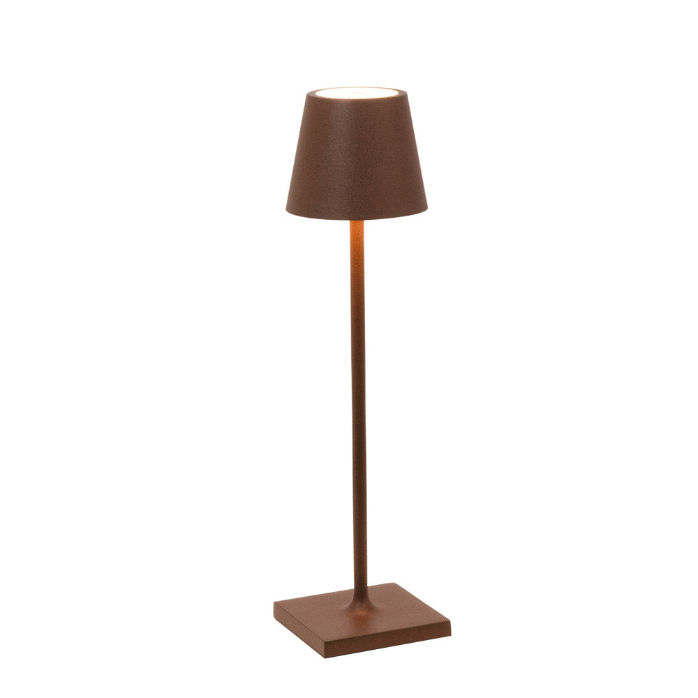 Zafferano Poldina Pro Micro LED-Akkuleuchte Rost +++ B-Ware +++
