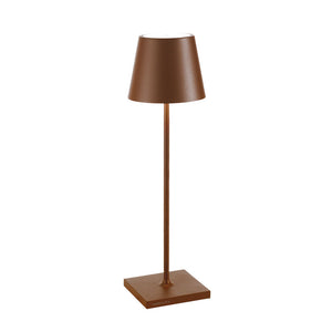 Zafferano Poldina Pro LED-Akkuleuchte Rost +++ B-Ware +++