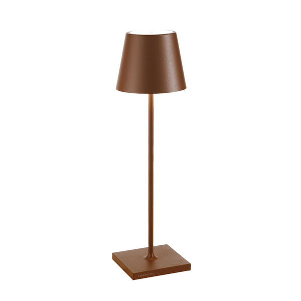 Zafferano Poldina Pro LED-Akkuleuchte Rost +++ B-Ware +++