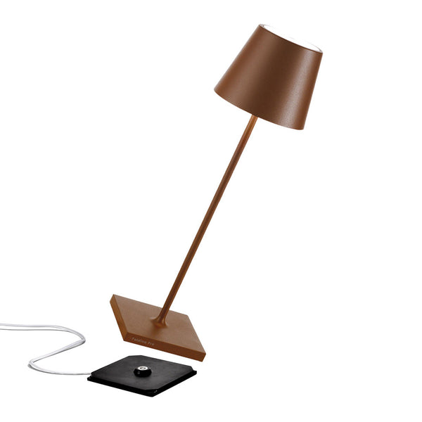 Zafferano Poldina Pro LED-Akkuleuchte Rost +++ B-Ware +++