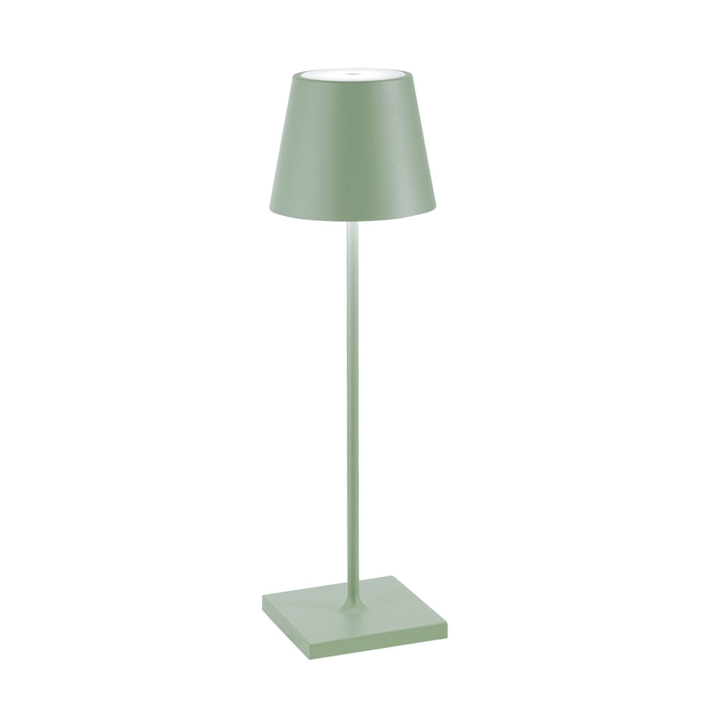 Zafferano Poldina Pro LED-Akkuleuchte Salbeigrün +++ B-Ware +++