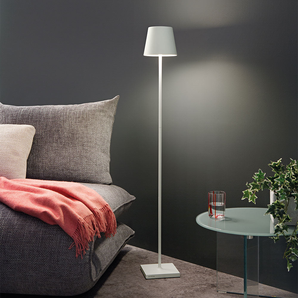 Zafferano Poldina Pro L LED-Stehleuchte mit Akku