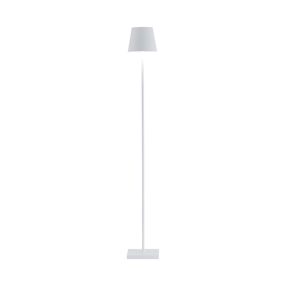 Zafferano Poldina Pro L LED-Stehleuchte mit Akku Weiß +++ Rückläufer +++