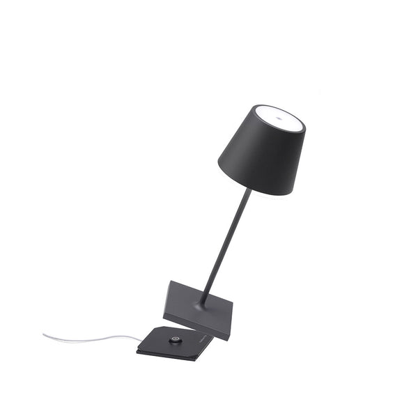 Zafferano Poldina Pro Mini LED-Akkuleuchte Dunkelgrau +++ B-Ware +++