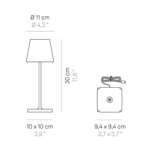 Zafferano Poldina Pro Mini LED-Akkuleuchte
