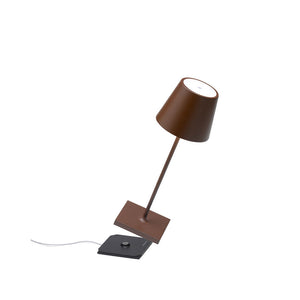 Zafferano Poldina Pro Mini LED-Akkuleuchte Rost +++ B-Ware +++