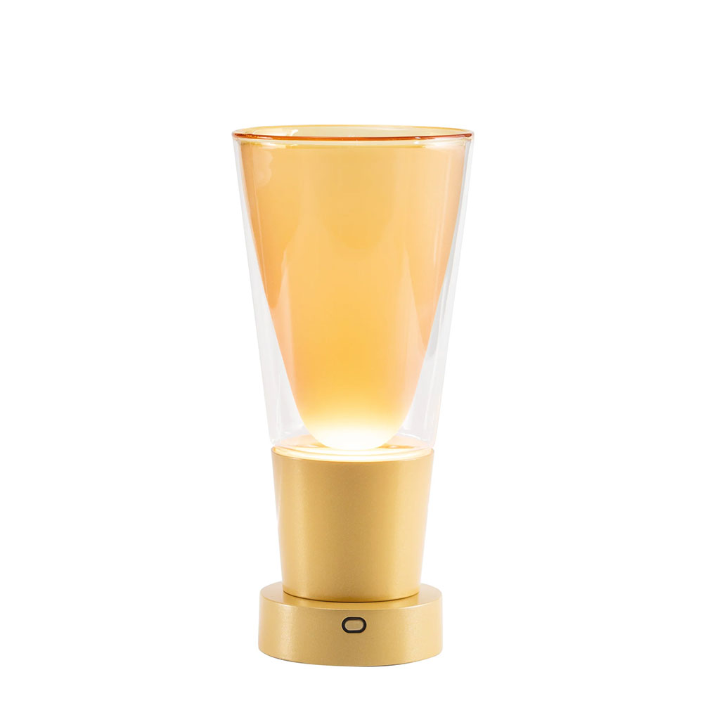 Zafferano Soffio Vase LED-Akkuleuchte