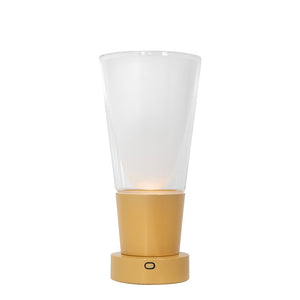 Zafferano Soffio Vase LED-Akkuleuchte