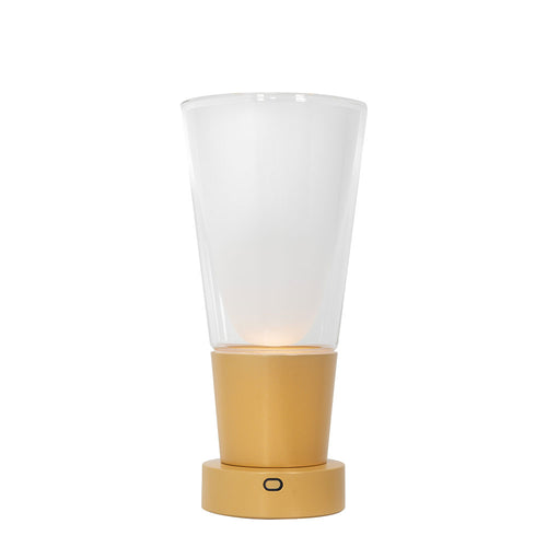 Zafferano Soffio Vase LED-Akkuleuchte